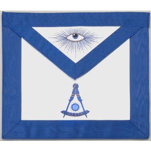 Past Master Apron Hand Embroidered 309P
