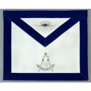 Past Master Apron Hand Embroidered 312