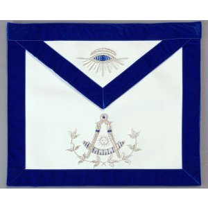 Past Master Apron Hand Embroidered 313