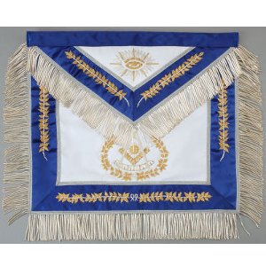 Past Master Apron Hand Embroidered 318