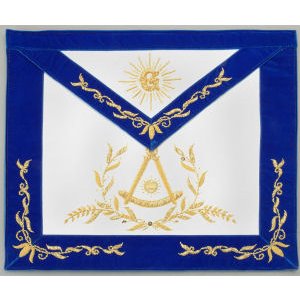 Past Master Apron Hand Embroidered 320BB