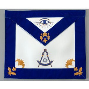 Past Master Apron Hand Embroidered 327