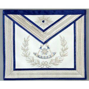 Past Master Apron Hand Embroidered 329