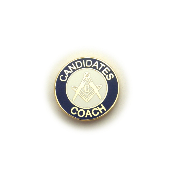 GL-123 Candidate\'s Coach Lapel Pin