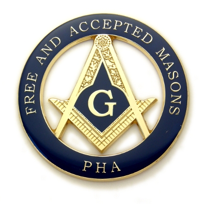 Masonic Auto Emblem Prince Hall F. & A.M. AE-68