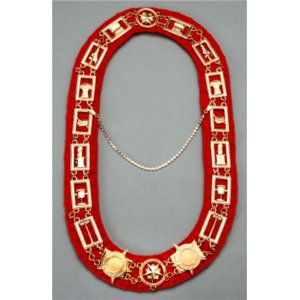 Amaranth Chain Collar AM629