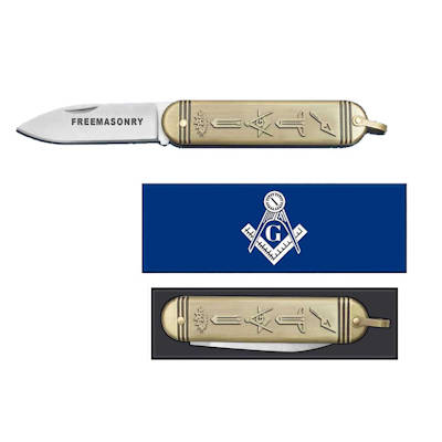 Masonic Pocket Knife K-1649