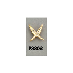 O.E.S Star Point Pin P3303 Secretary