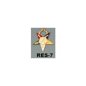 O.E.S. Officer Collar Jewel RES-7 Sentinel