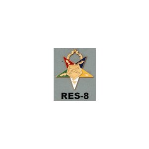 O.E.S. Officer Collar Jewel RES-8 Marshal